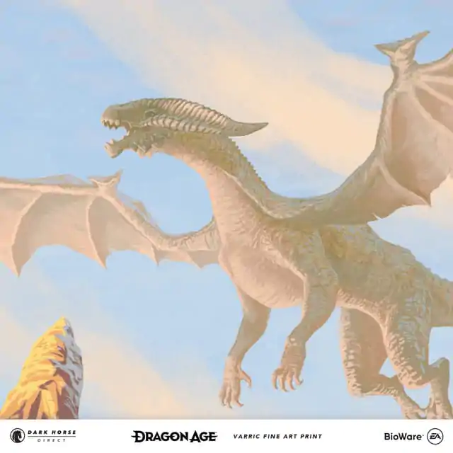 Dragon Age Kunstdruck Varric 45 x 60 cm Produktfoto