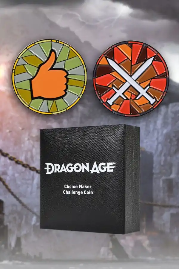 Dragon Age Münze Choice Maker Challenge Coin termékfotó