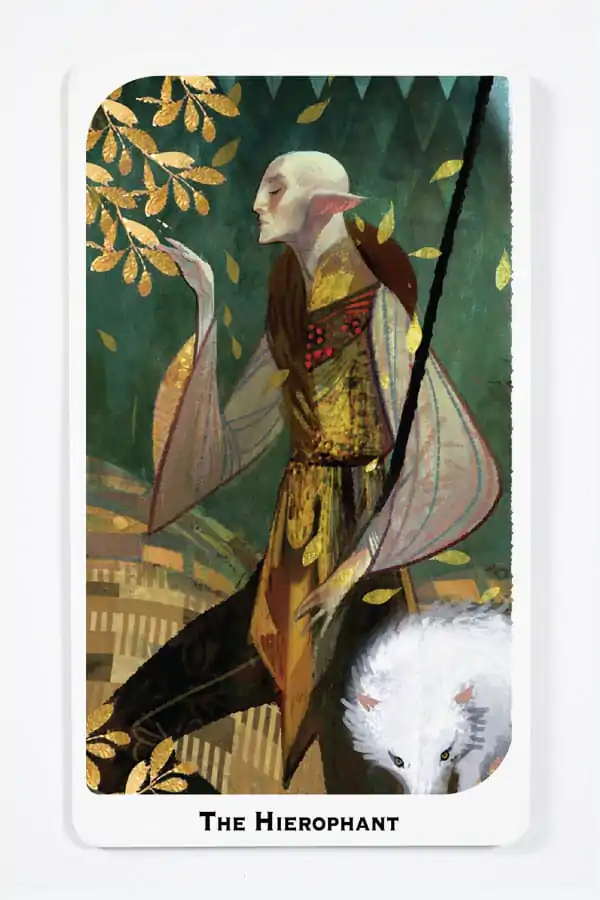 Dragon Age Statue Solas the Hierophat Tarot 14 cm termékfotó