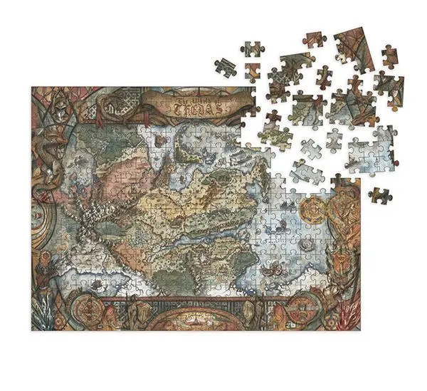 Dragon Age Puzzle World of Thedas Map (1000 Teile) termékfotó