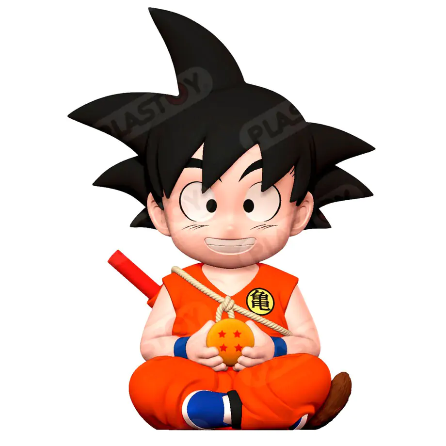 Dragon Bal Goku Kid Spardose Figur 17cm Produktfoto