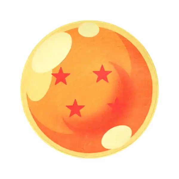 Dragon Ball Indoor Matte 4 Stars Ball 60 x 60 cm Produktfoto