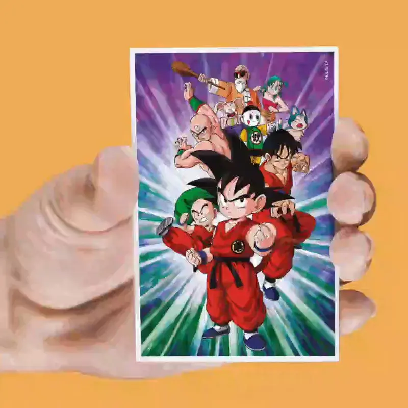 Dragon Ball Magnetset 4-teilig Produktfoto