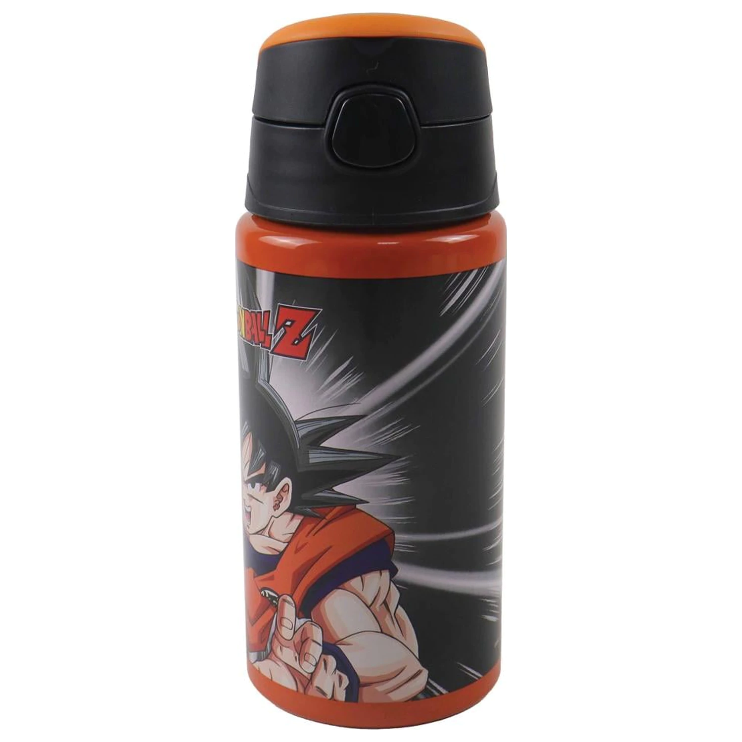Dragon Ball Aluminium-Trinkflasche mit Strohhalm 500ml Produktfoto