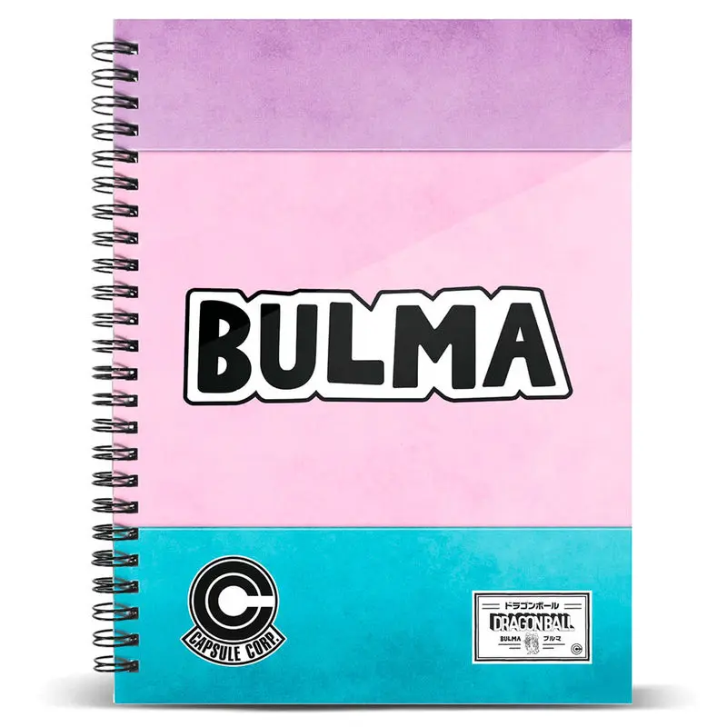 Dragon Ball Bulma A4 Notizbuch termékfotó