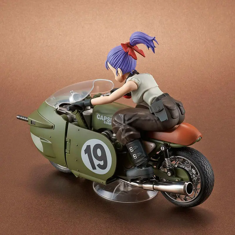 Dragon Ball Bulma Variable n19 Motorcycle Modellbausatz Figur 16cm Produktfoto