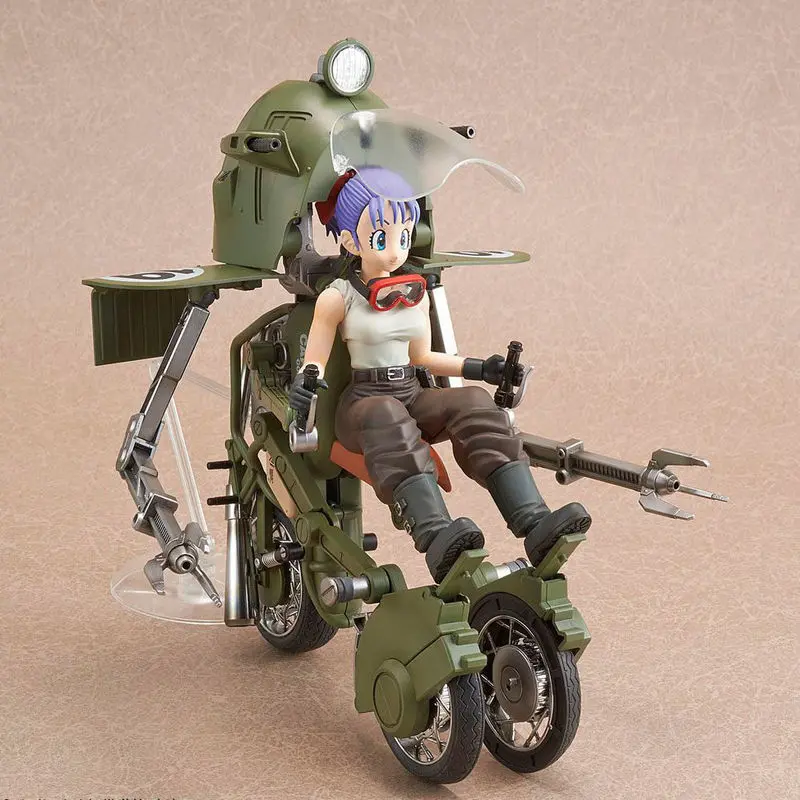 Dragon Ball Bulma Variable n19 Motorcycle Modellbausatz Figur 16cm Produktfoto