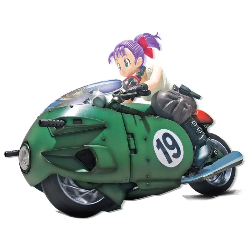 Dragon Ball Bulma Variable n19 Motorcycle Modellbausatz Figur 16cm Produktfoto