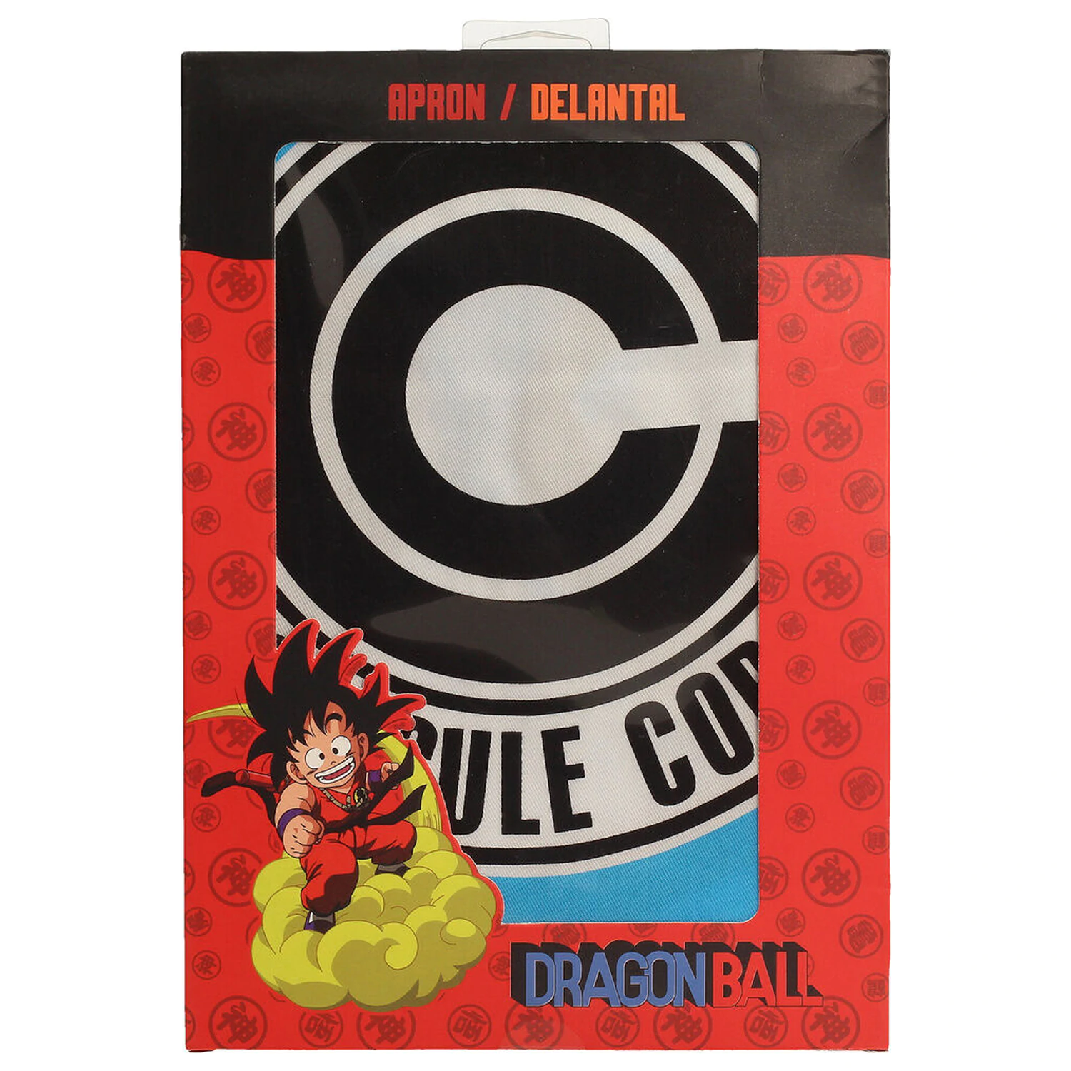 Dragon Ball Kochschürze Capsule Corp. Produktfoto