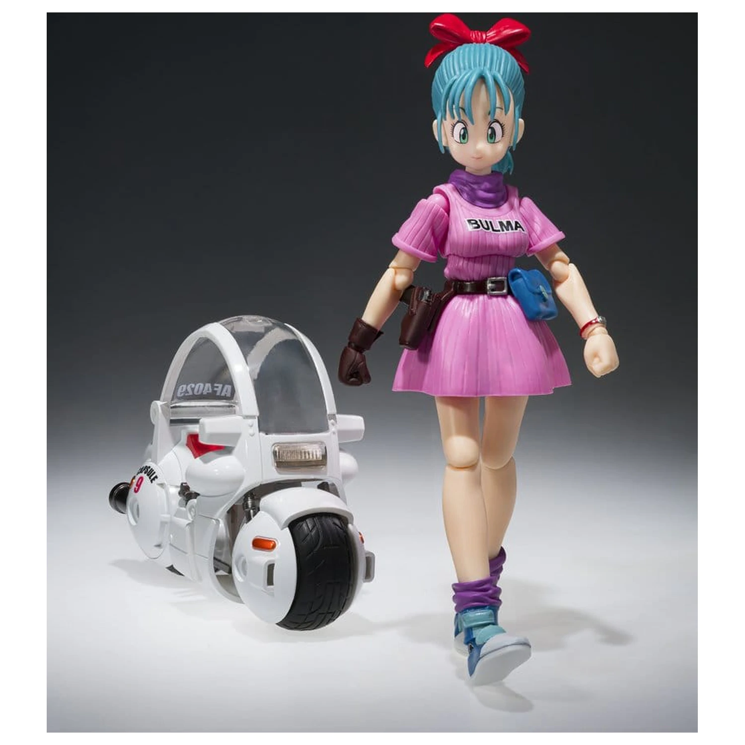 Dragon Ball Changearts Hoi-Poi Kapsel Nr. 9 Bulmas Motorrad Produktfoto