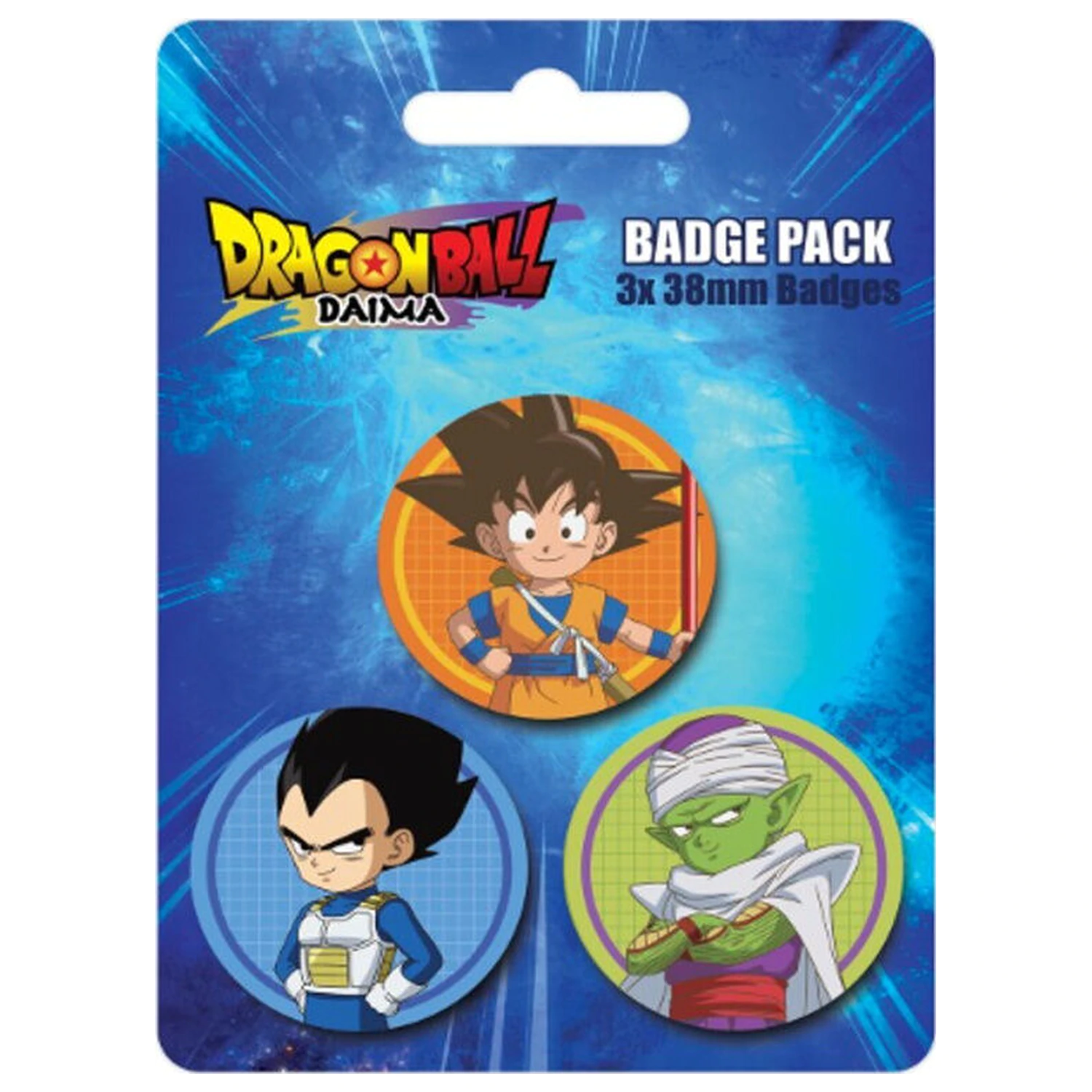 Dragon Ball Daima Set 5 Anstecknadeln Produktfoto