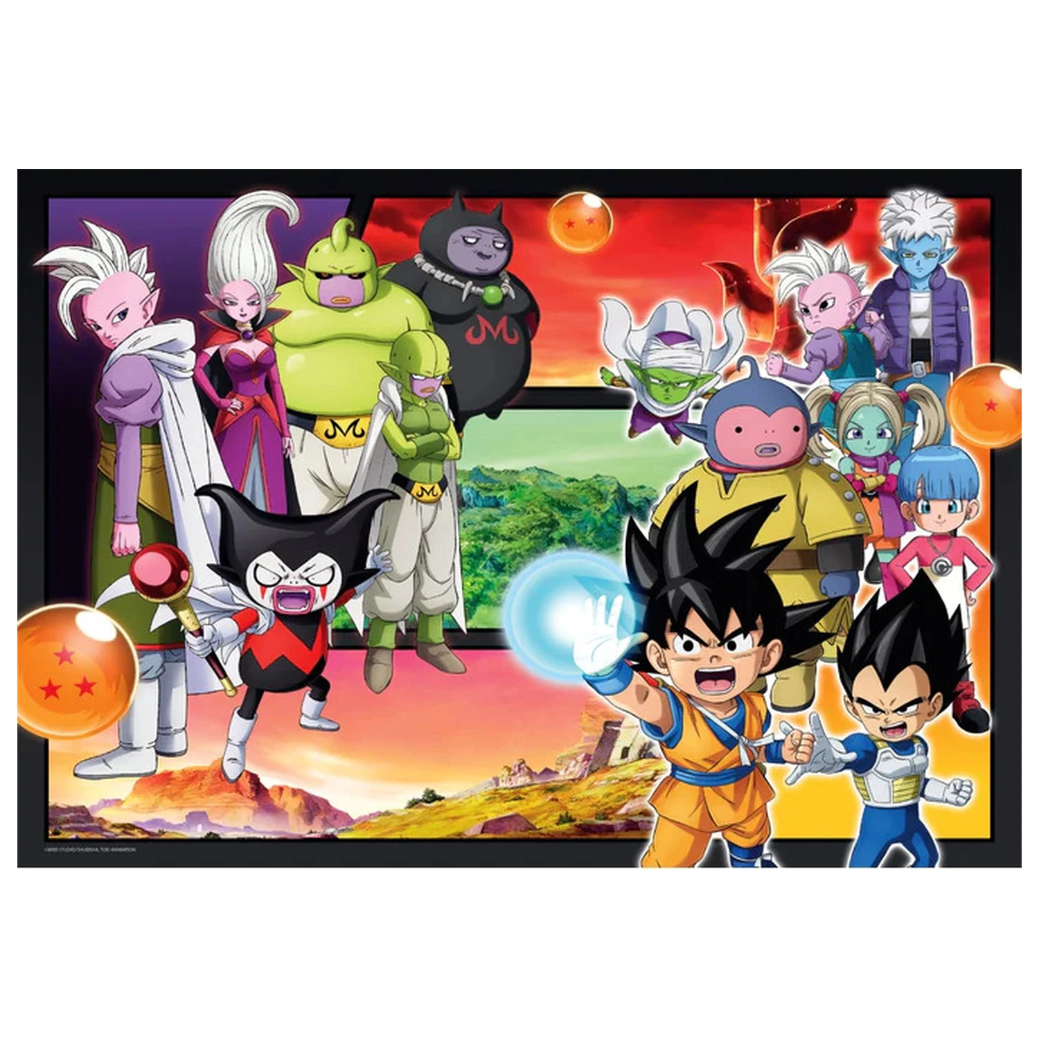Dragon Ball Daima 500-Teile Würfel Puzzle Produktfoto
