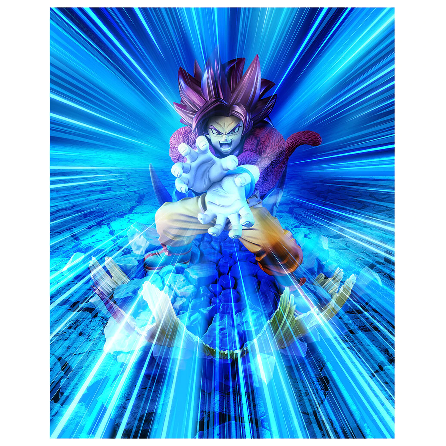 Dragon Ball Daima Extra Battle Super Saiyan 4 Son Goku Figuarts Zero Figur 20 cm Produktfoto