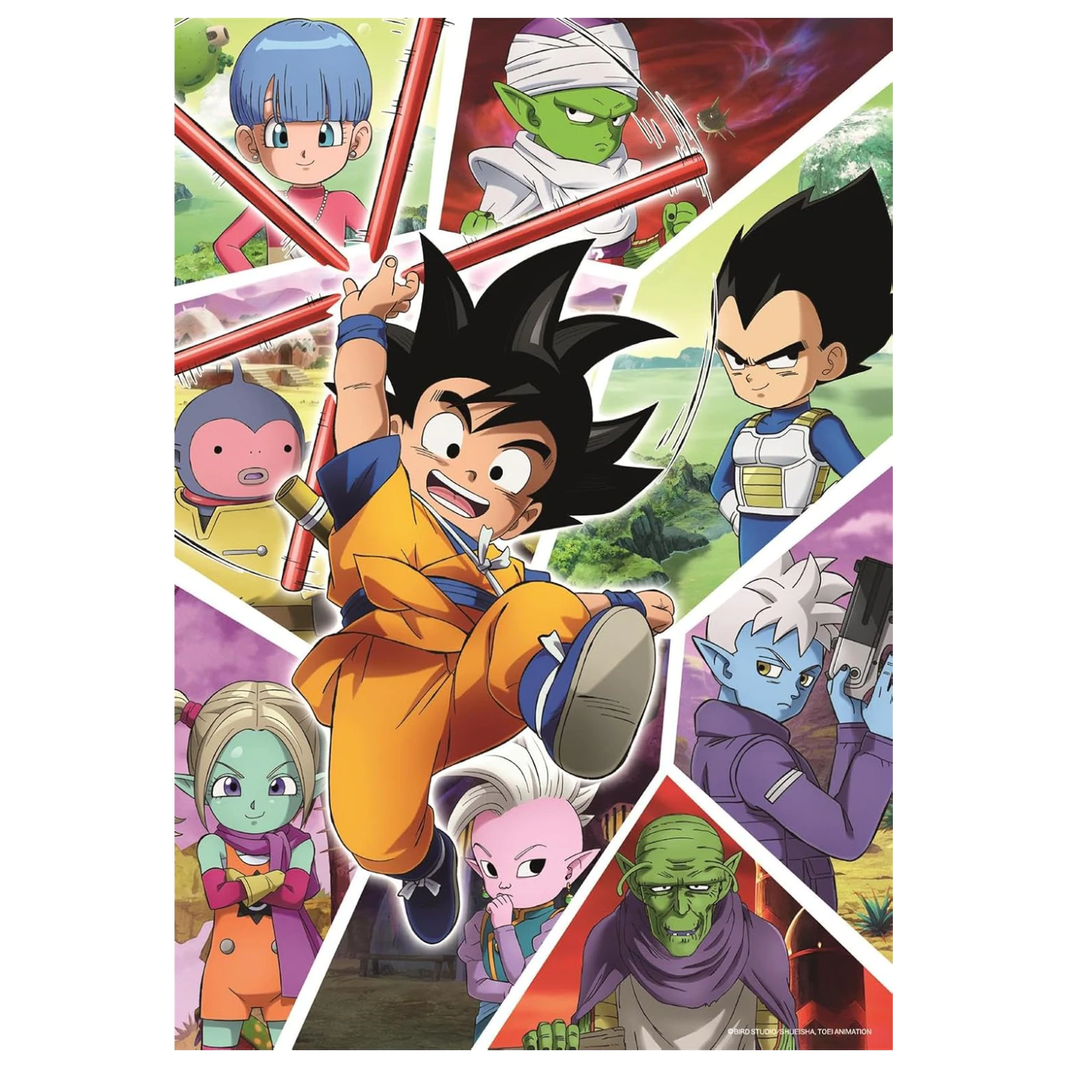 Dragon Ball Daima Hero 104-teiliges Puzzle Produktfoto