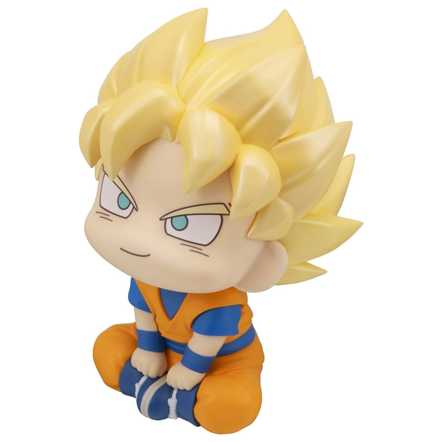 Dragon Ball DAIMA Look Up PVC Figur Super Saiyan Son Goku (mini) 11 cm Produktfoto
