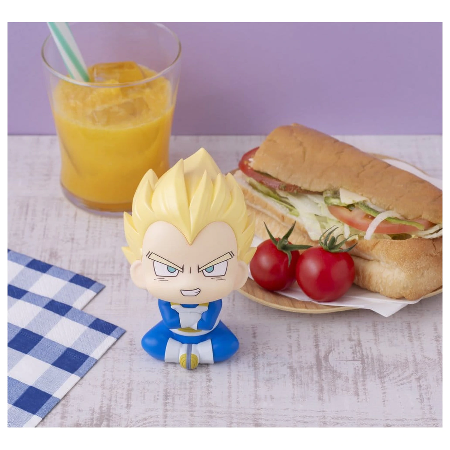 Dragon Ball DAIMA Look Up PVC Figuren 2er-Pack Super Saiyan Son Goku (mini) & Super Saiyan Vegeta (mini) 11 cm (mit Geschenk) Produktfoto
