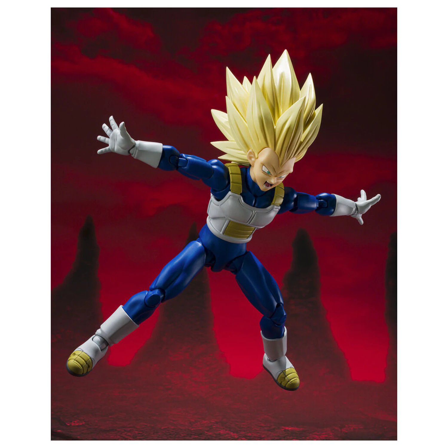 Dragon Ball Daima Super Saiyan 3 Vegeta Daima S.H. Figuarts Figur 15 cm Produktfoto