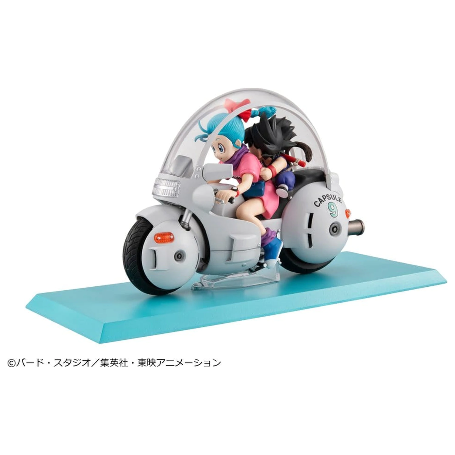 Dragon Ball Desktop Real McCoy PVC Figur Diorama 06 Son Goku & Bulma Limited Repeat Edition Produktfoto