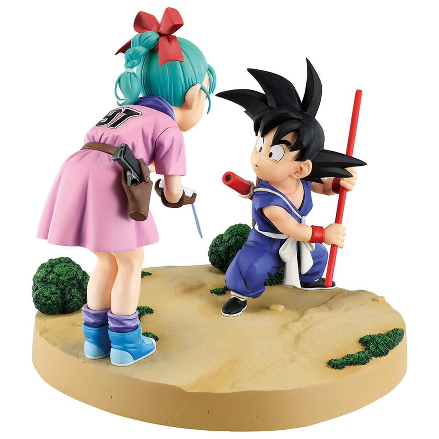 Dragon Ball Fantastic Adventure 3 Goku Bulma Ichibansho Figur 17 cm Produktfoto