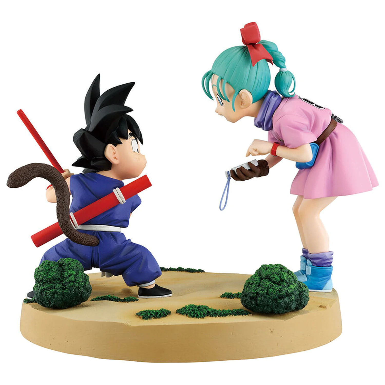 Dragon Ball Fantastic Adventure 3 Goku Bulma Ichibansho Figur 17 cm Produktfoto