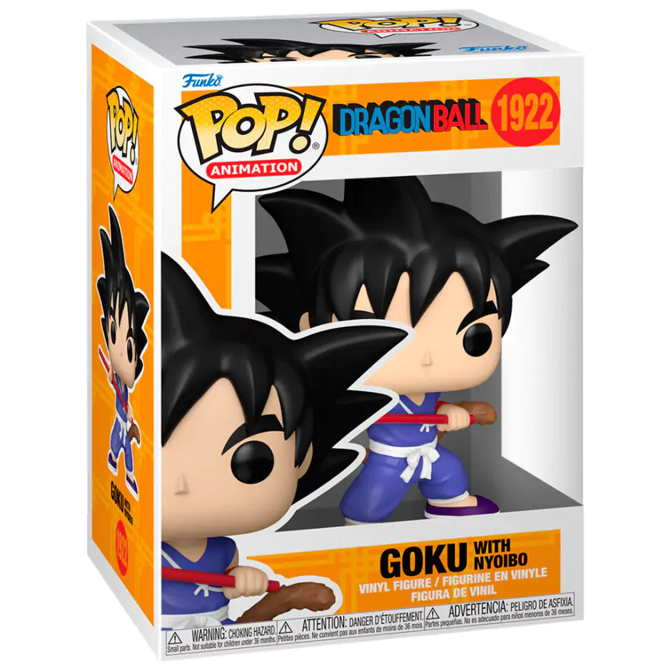 Dragon Ball Funko POP! Animation Vinyl Figur Goku(Nyoibou) 9 cm Produktfoto