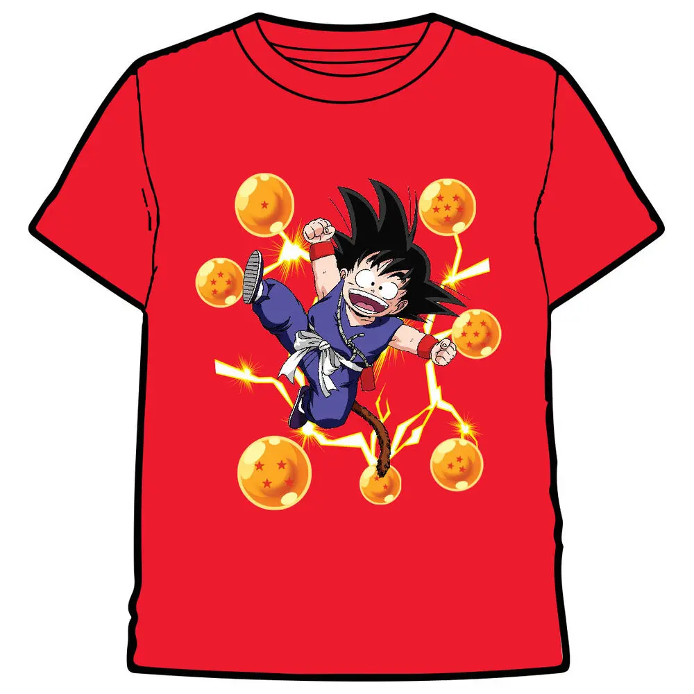 Dragon Ball Goku Balls Kinder T-shirt Produktfoto