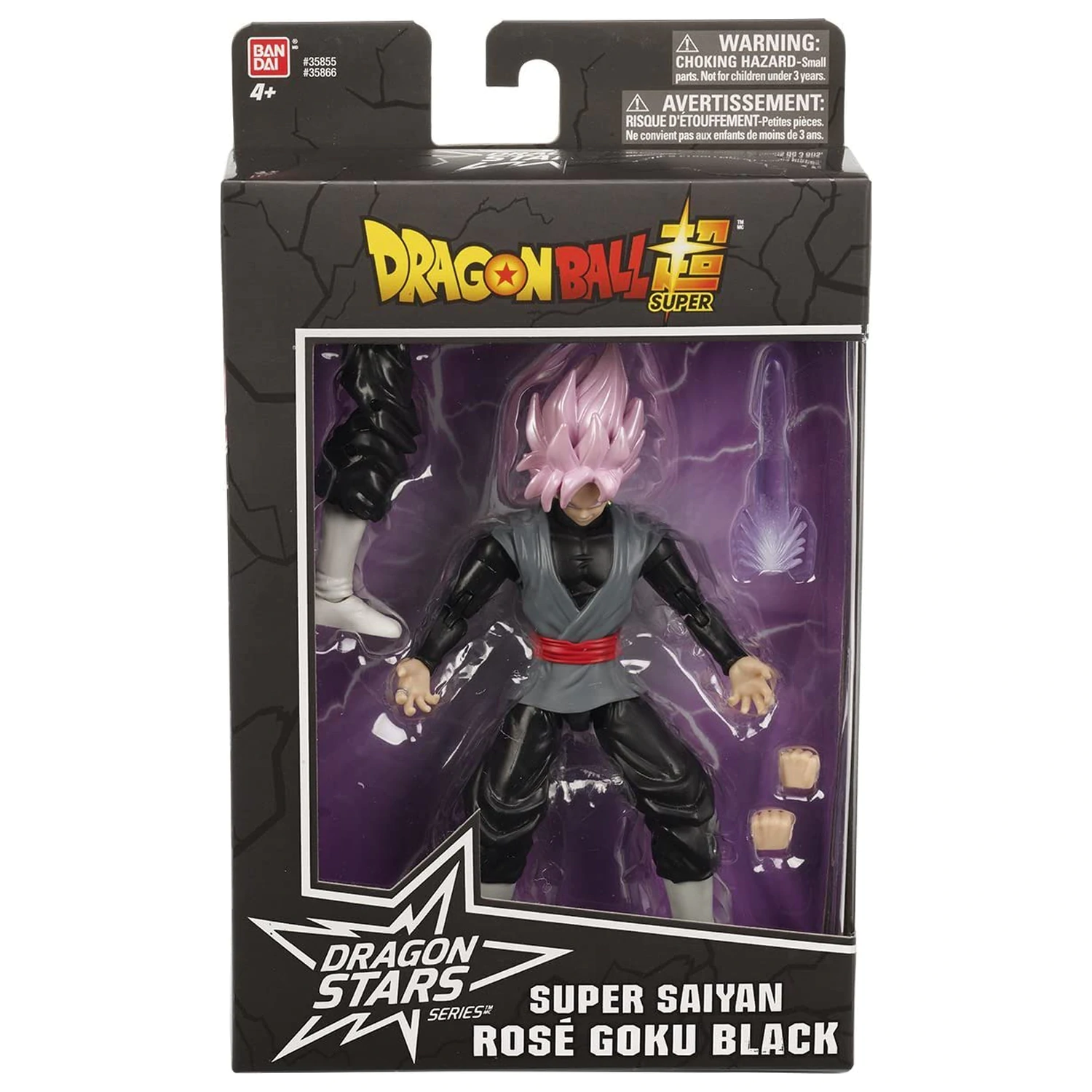 DRAGON BALL - Goku Black Rosé SS - Figur Dragon Stars 17 cm Serie 4 Produktfoto