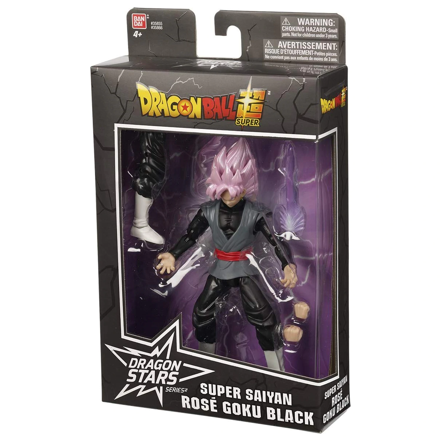 DRAGON BALL - Goku Black Rosé SS - Figur Dragon Stars 17 cm Serie 4 Produktfoto
