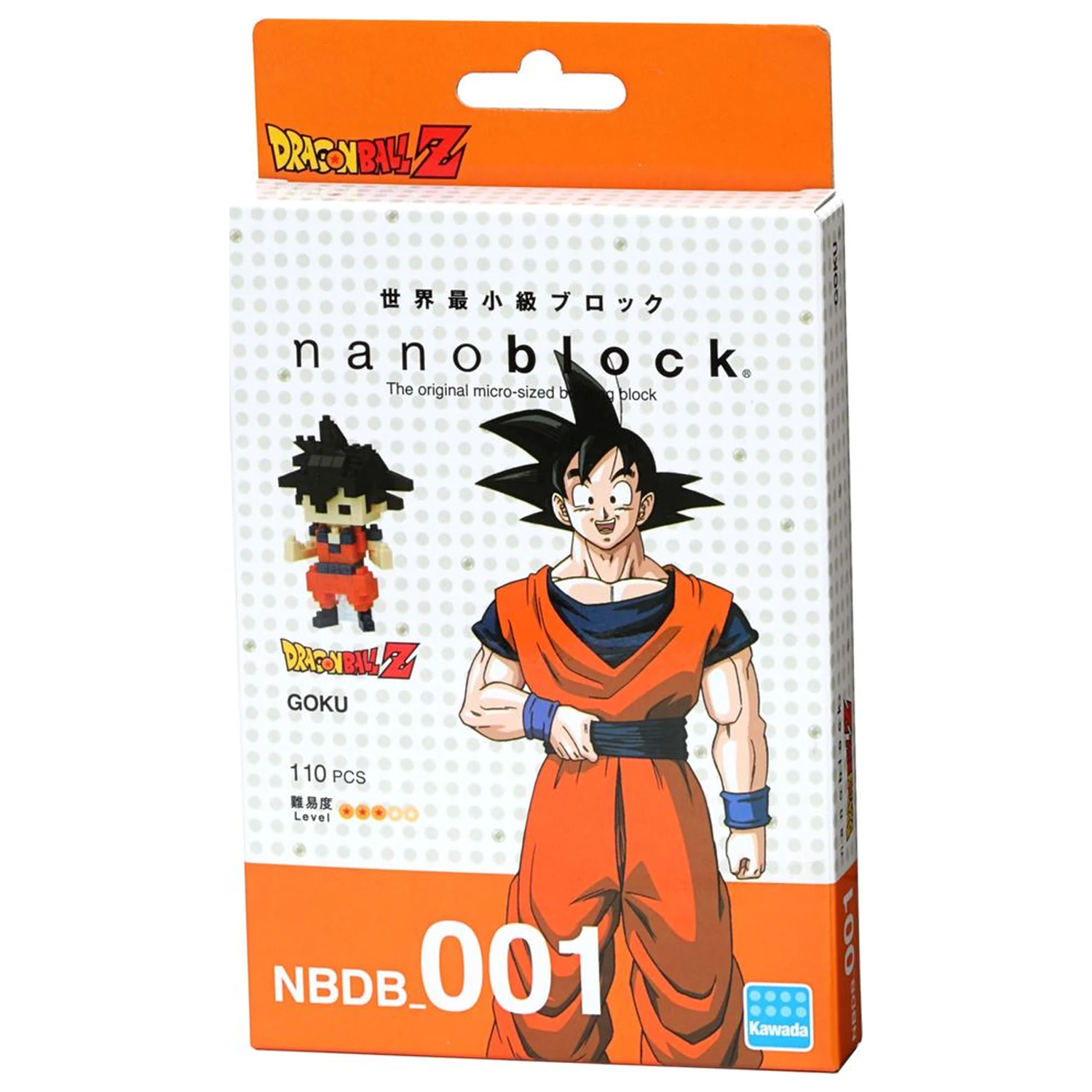 DRAGON BALL Goku Figur Nanoblock 10cm Produktfoto