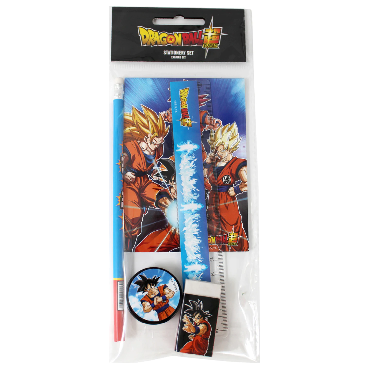 Dragon Ball Kamehame Schreibwaren-Set 5 Teile Produktfoto