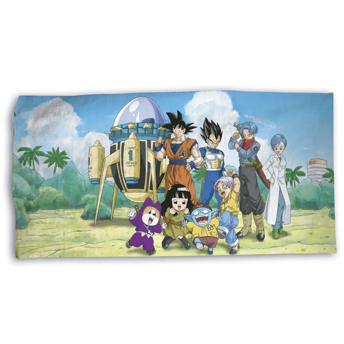 Dragon Ball Baumwoll Strandhandtuch Produktfoto