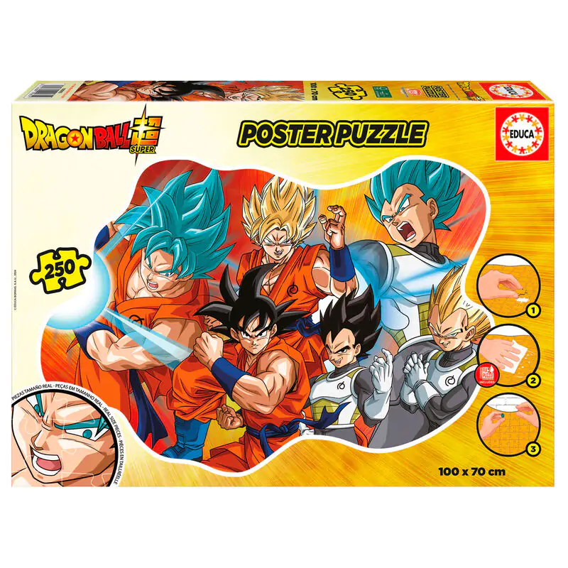 Dragon Ball Poster Puzzle 250St Produktfoto