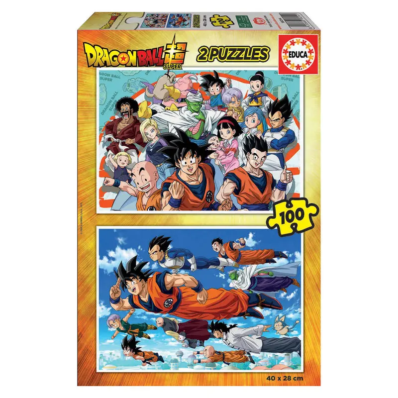 Dragon Ball Super puzzle 2x100St Produktfoto