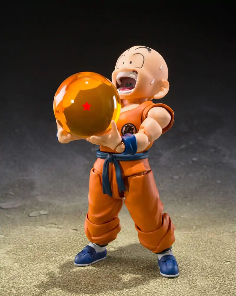 Dragon Ball S.H.Figuarts Action Figur Krillin Son Gokus alter Freund 11 cm Produktfoto