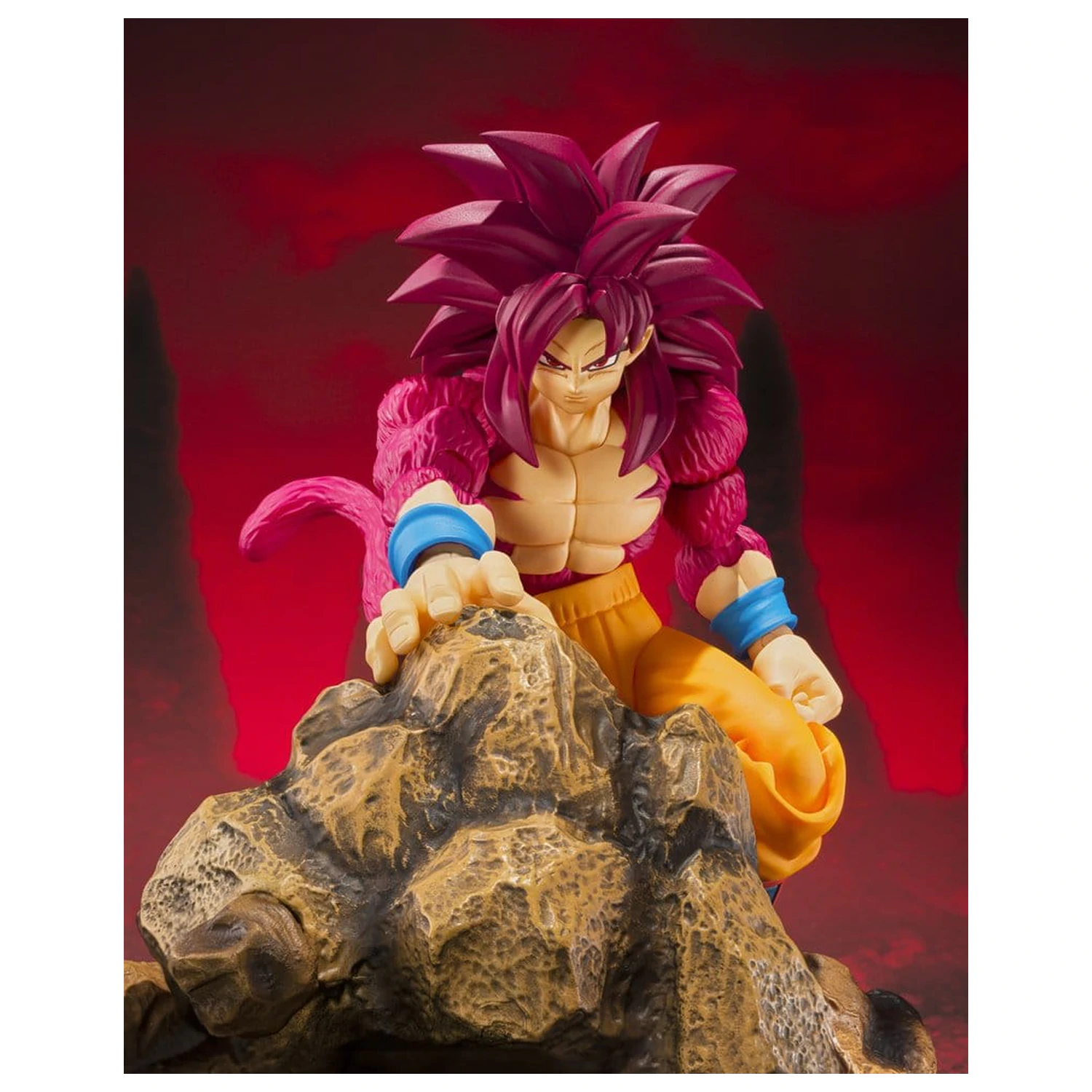 Dragon Ball S.H. Figuarts Action-Figur Super Saiyan 4 Son Goku -Daima- 15 cm Produktfoto