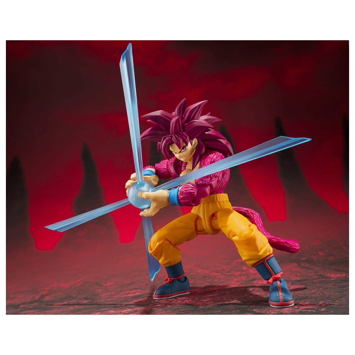 Dragon Ball S.H. Figuarts Action-Figur Super Saiyan 4 Son Goku -Daima- 15 cm Produktfoto