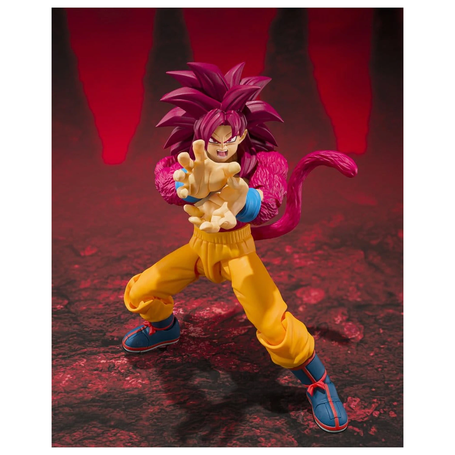Dragon Ball S.H. Figuarts Action-Figur Super Saiyan 4 Son Goku -Daima- 15 cm Produktfoto
