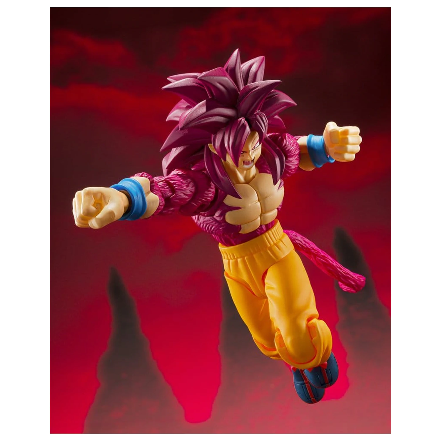 Dragon Ball S.H. Figuarts Action-Figur Super Saiyan 4 Son Goku -Daima- 15 cm Produktfoto