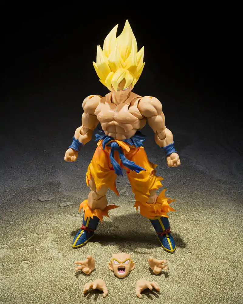 Dragon Ball S.H. Figuarts Actionfigur Super Saiyan Son Goku Legendary Super Saiyan (Best Selection) 15 cm Produktfoto