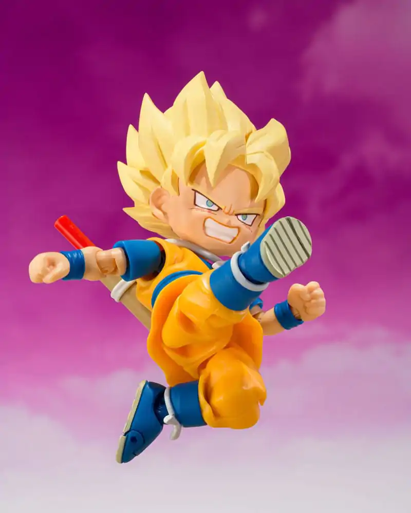 Dragon Ball S.H.Figuarts Actionfigur Super Saiyan Son Goku (mini) Daima 8 cm Produktfoto