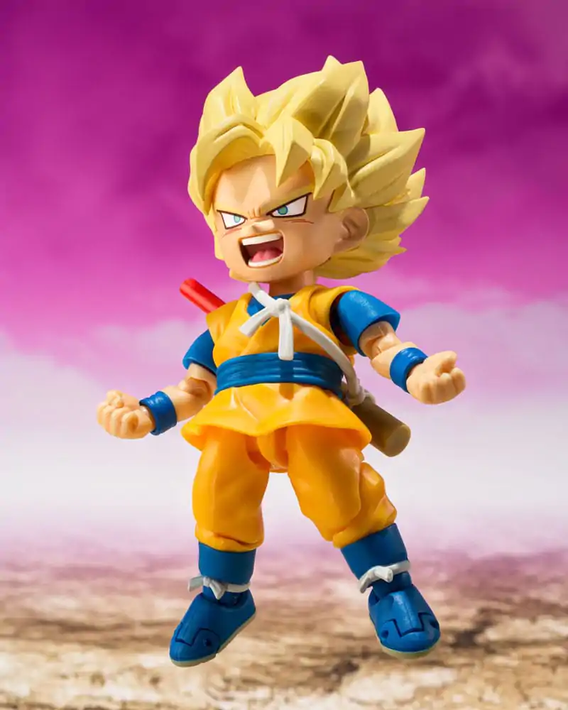 Dragon Ball S.H.Figuarts Actionfigur Super Saiyan Son Goku (mini) Daima 8 cm Produktfoto