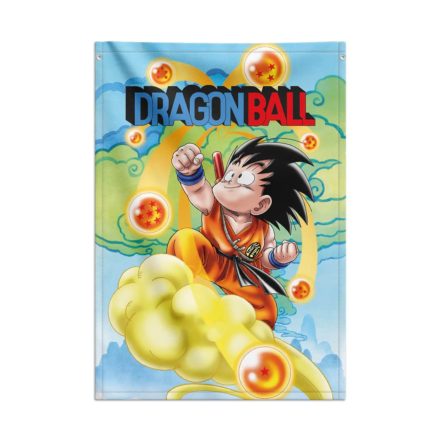 Dragon Ball Son Goku Stoffplakat Produktfoto