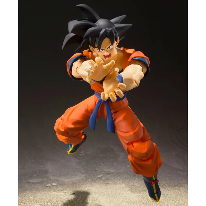 Dragonball Z S.H. Figuarts Action Figur Son Goku (A Saiyan Raised On Earth) 14 cm termékfotó