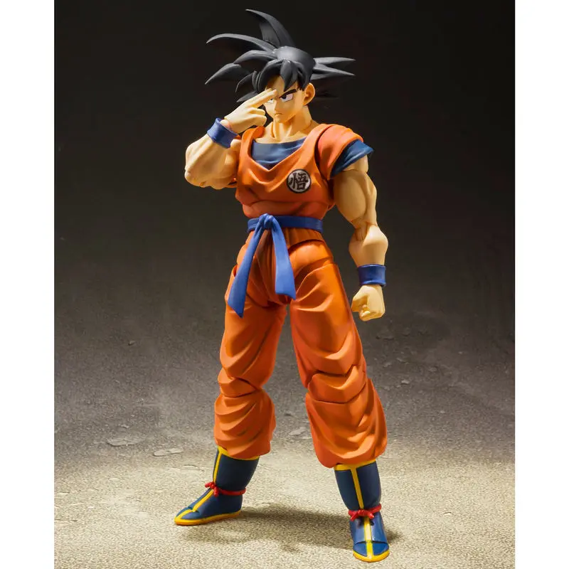 Dragonball Z S.H. Figuarts Action Figur Son Goku (A Saiyan Raised On Earth) 14 cm termékfotó