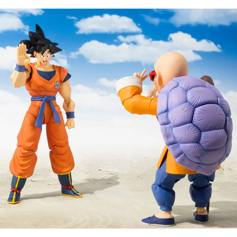 Dragonball Z S.H. Figuarts Action Figur Son Goku (A Saiyan Raised On Earth) 14 cm termékfotó