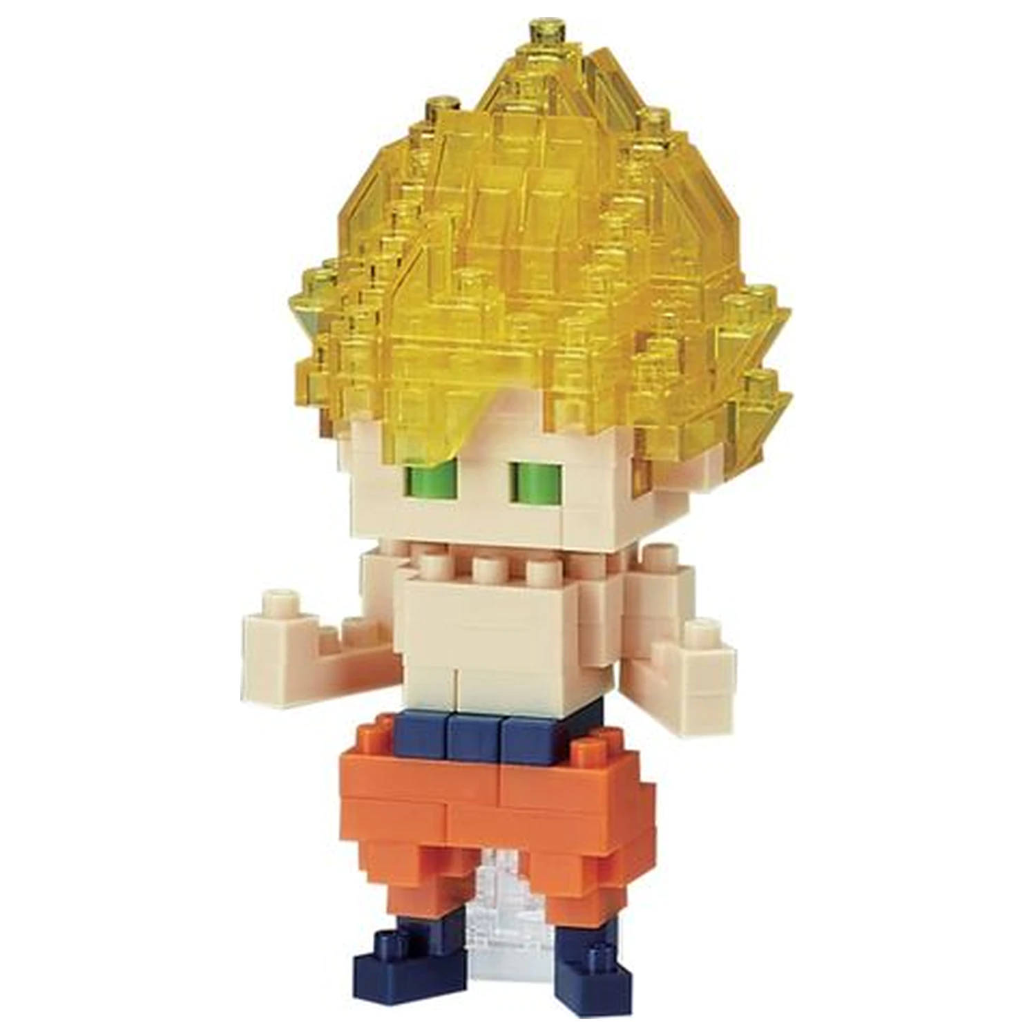 Dragon Ball Son Goku Super Saiyan Figur Nanoblock 10cm Produktfoto