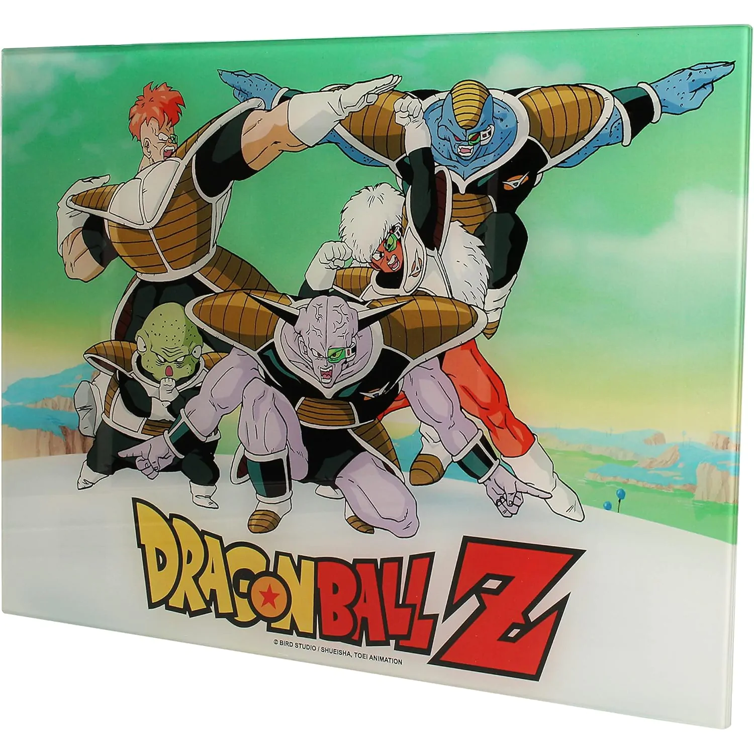 Dragon Ball Special Forces Glasplakat Produktfoto