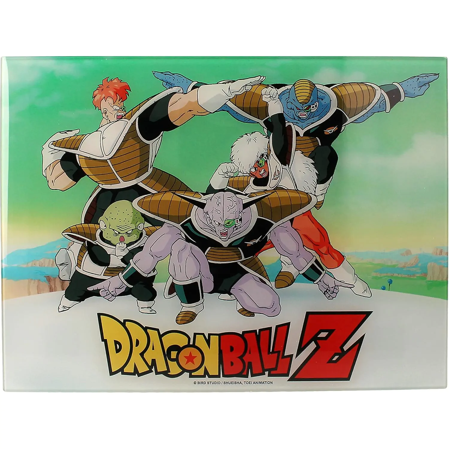 Dragon Ball Special Forces Glasplakat Produktfoto