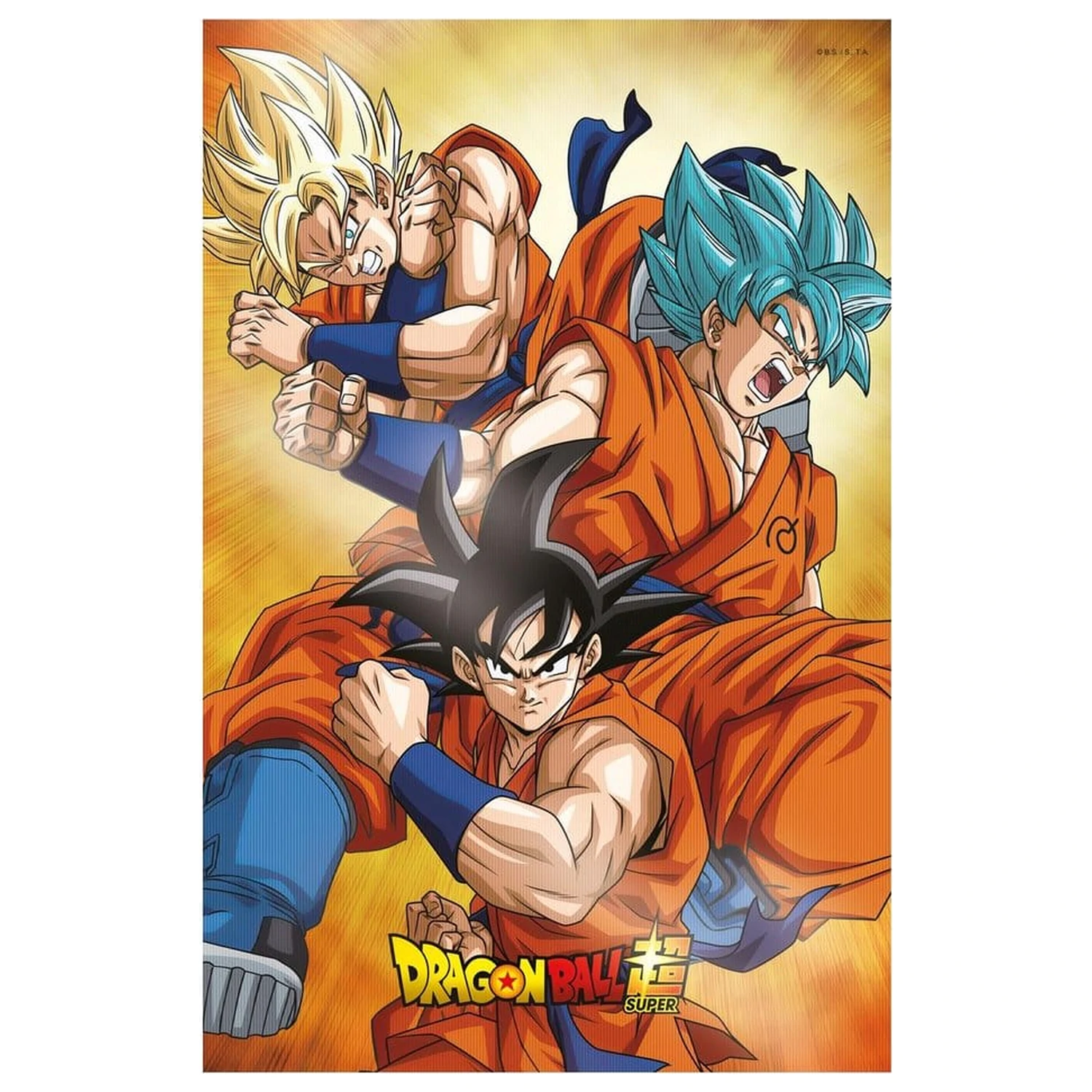 Dragon Ball Super 3D Poster Champa Goku 38 x 58 Zentimeter Produktfoto