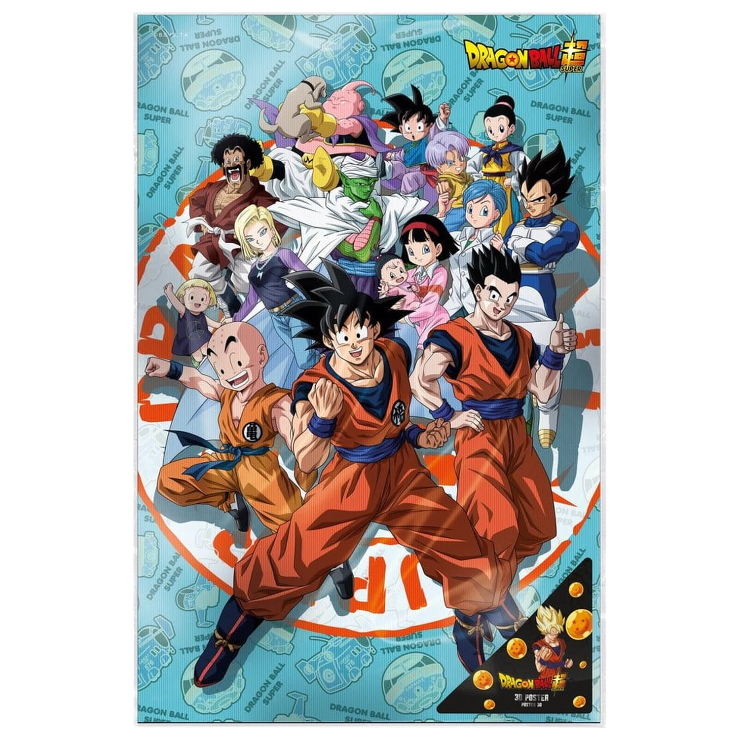Dragon Ball Super 3D Poster Universe Survival 38 x 58 cm Produktfoto